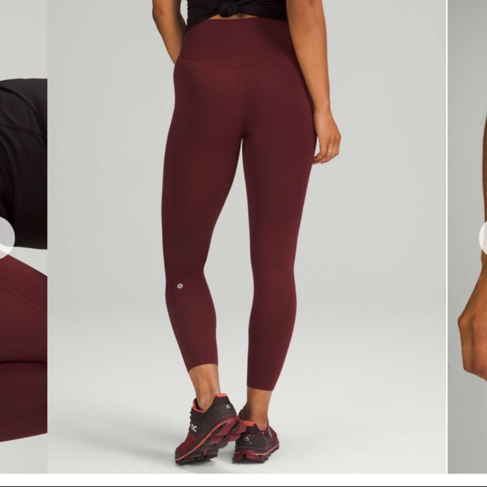 Lululemon Base Pace HR Leggings Merlot 4